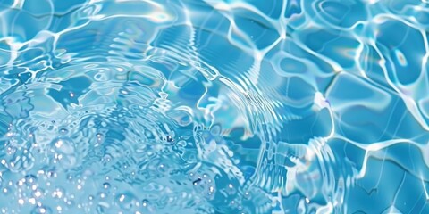 a image of a close up of a pool with water and bubbles