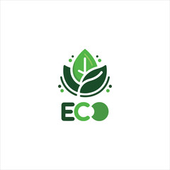 eco logo vector,  eco friendly icons. Ecologic food stamps. Organic natural food labels.
