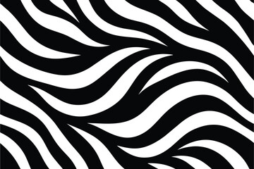 Title: Seamless Black Minimal Line Pattern - Elegant Thin Lines for Modern Design