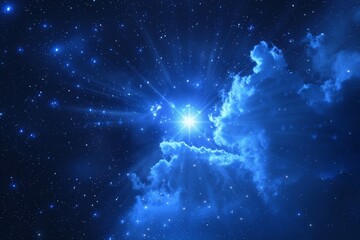 blue star burst animation blue burst animation