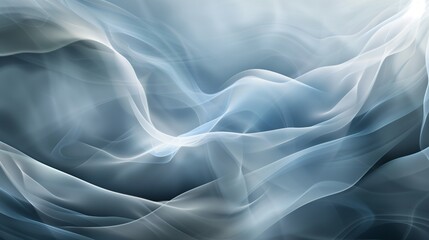 Soft, flowing smoke creating an abstract background with subtle transitions and delicate curves.