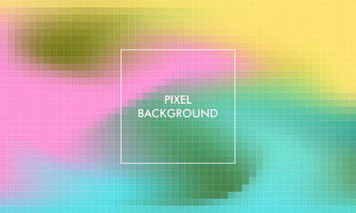 pixel gradient texture abstract background with colorful color