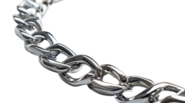 Chain chain jewelry chrome