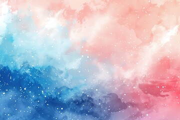 Abstract background with stars and copy space. Vector illustration