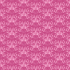 Elegant decorative floral pattern vector design. Colorful floral pattern suitable for background, texture, fabric, wrapping, textile, clothing, print or others.