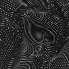 Pulsating psychic waves flat design, top view, sci-fi theme, 3D render, monochromatic color scheme