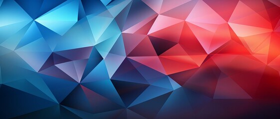 Abstract polygonal shapes background