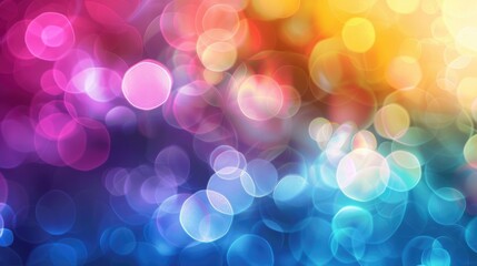 Fototapeta premium Abstract design of blurred light background with color accents