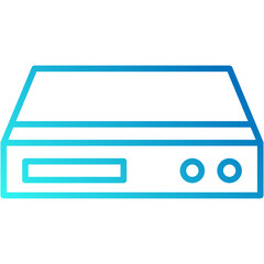 Hard Disk vector design logo icon.svg