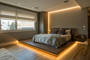 interior of a bedroom