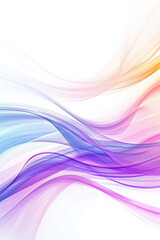 Modern Colorful Curved Background Blue Purple Wave