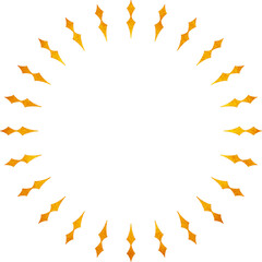 Golden frame, vintage, tarot card 