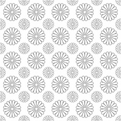  Floral cute seamless pattern