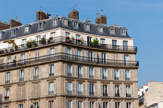 The Place Blanche square in the 9th arrondissement of Paris city