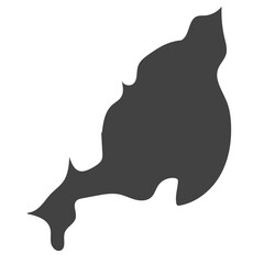 Nagaland map illustration