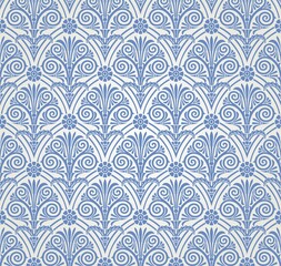 Fototapeta premium traditional paisley floral pattern , textile swatch , India 