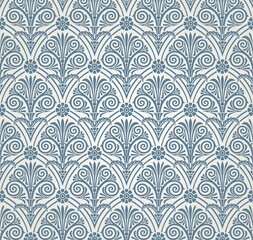 traditional paisley floral pattern , textile swatch , India	
