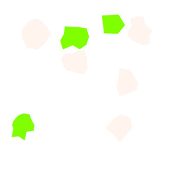 An abstract transparent boho grunge shape pattern design element.