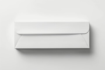 White envelope on a neutral background