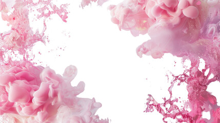 Fototapeta premium Backgrounds frame pink