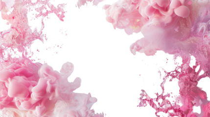 Backgrounds frame pink