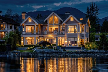 Obraz premium Luxury home design, luxury home photos