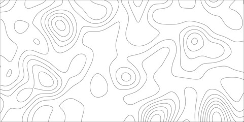Abstract lines background. Contour maps. Vector illustration. The stylized height of the topographic map contour in lines and contours isolated on transparent. technology topo landscape grid map text.