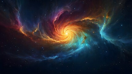 Obraz premium Twilight Dreams: Stars Above Mountain Ridges