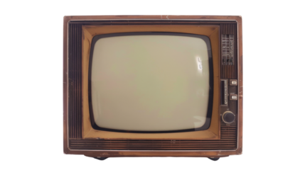 Old vintage retro tv television 