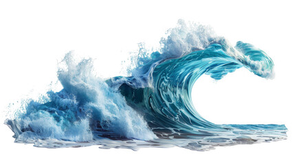 Ocean blue wave