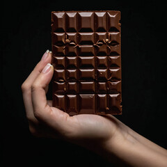 Obraz premium World Chocolate Day background