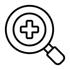 Fototapeta premium A unique design icon of zoom in 