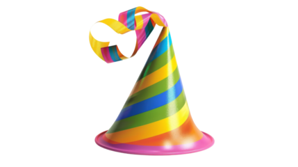 Colored hat for party