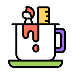 Modern design icon of tea
