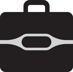 Business Briefcase Icon Vector