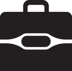 Business Briefcase Icon Vector