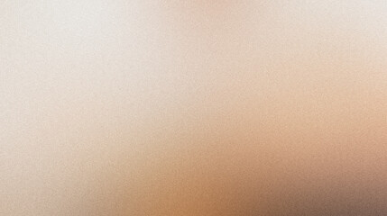 Grainy noise gradient background seamlessly transitions from white to brown © colnihko