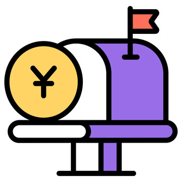 Perfect design icon of letterbox

