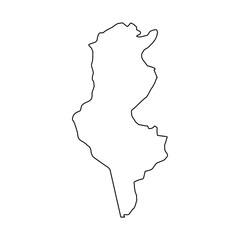 Tunisia map