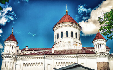 Orthodox Cathedral of the Theotokos in Vilnius, Lithuania.