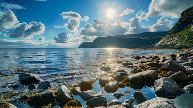 Capturing Coastal Majesty in 32K High-Definition 