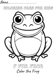 COLORING PAGE FOR KIDS.  KDP INTERIOR WORKSHEET.