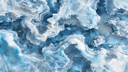 Obraz premium Winter Battlemap DnD,RPG Map for Dungeons and Dragons, Snowy Terrain