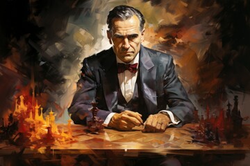 A charismatic and influential diplomat, skilled in negotiation and resolving conflicts peacefully. - Generative AI
