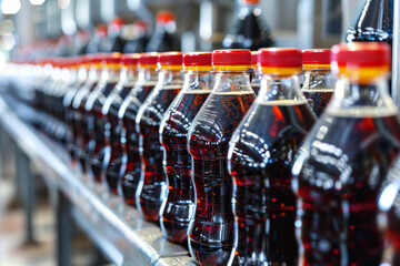 Plastic soda bottle beverage factory manufacturing line