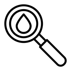 Hematology Vector Filled Icon Design