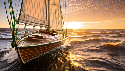 Fototapeta premium Golden Voyage