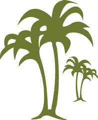 palm tree vector