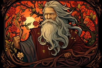 A wise and revered elder, sought after for their sage advice and profound wisdom. - Generative AI