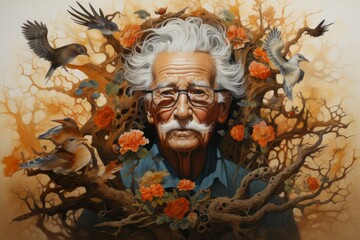 A wise and revered elder, sought after for their sage advice and profound wisdom. - Generative AI